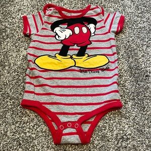 Disney Parks Walt Disney World Mickey Mouse Onesie Bodysuit 24 Months